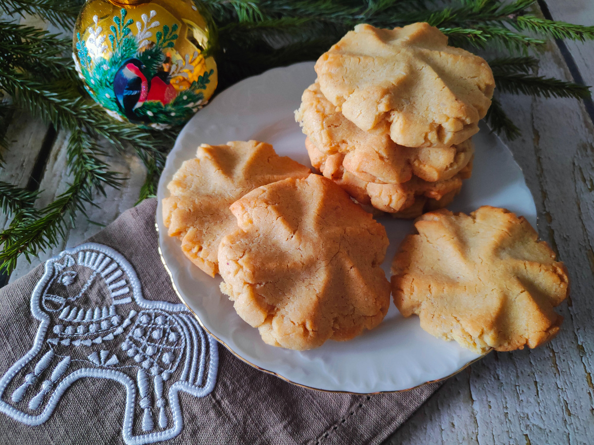 Печенье с арахисовой пастой