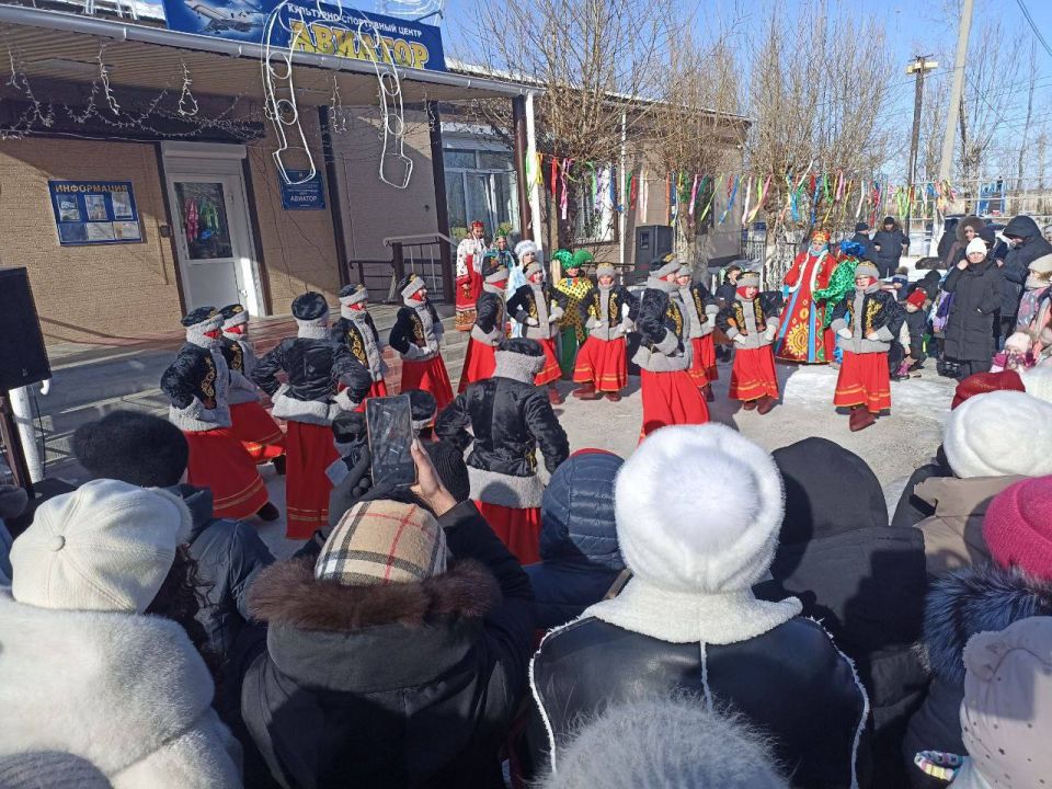 Веселая Масленица состоялась и в поселке Авиаторов