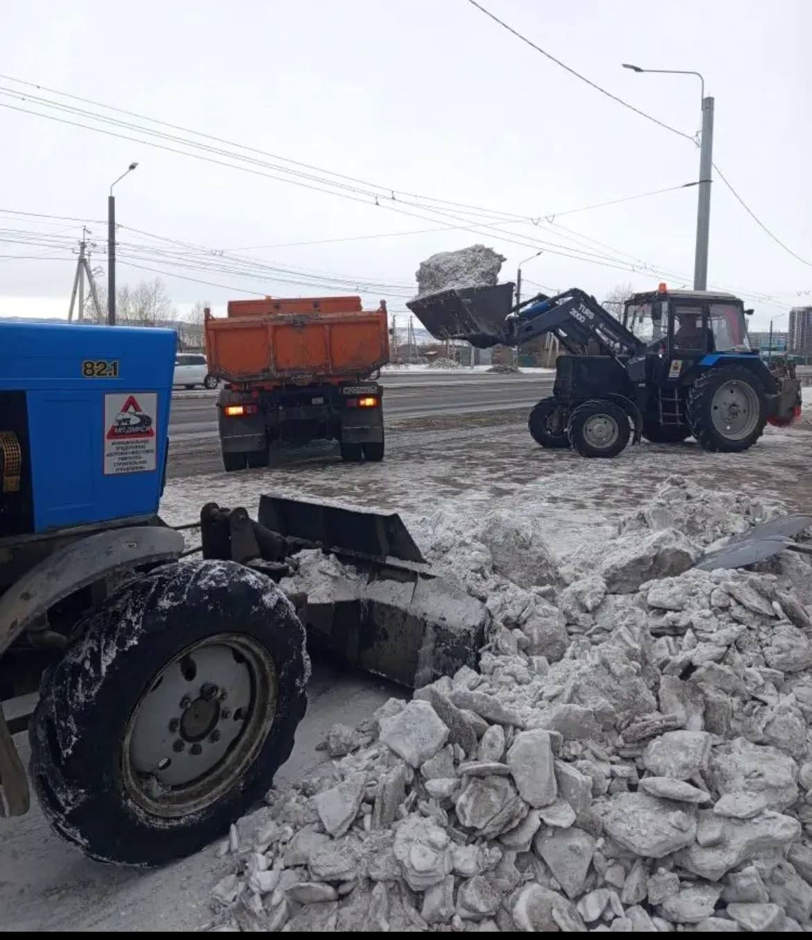 Информация по текущему содержанию улично-дорожной сети с 16 по 23 февраля