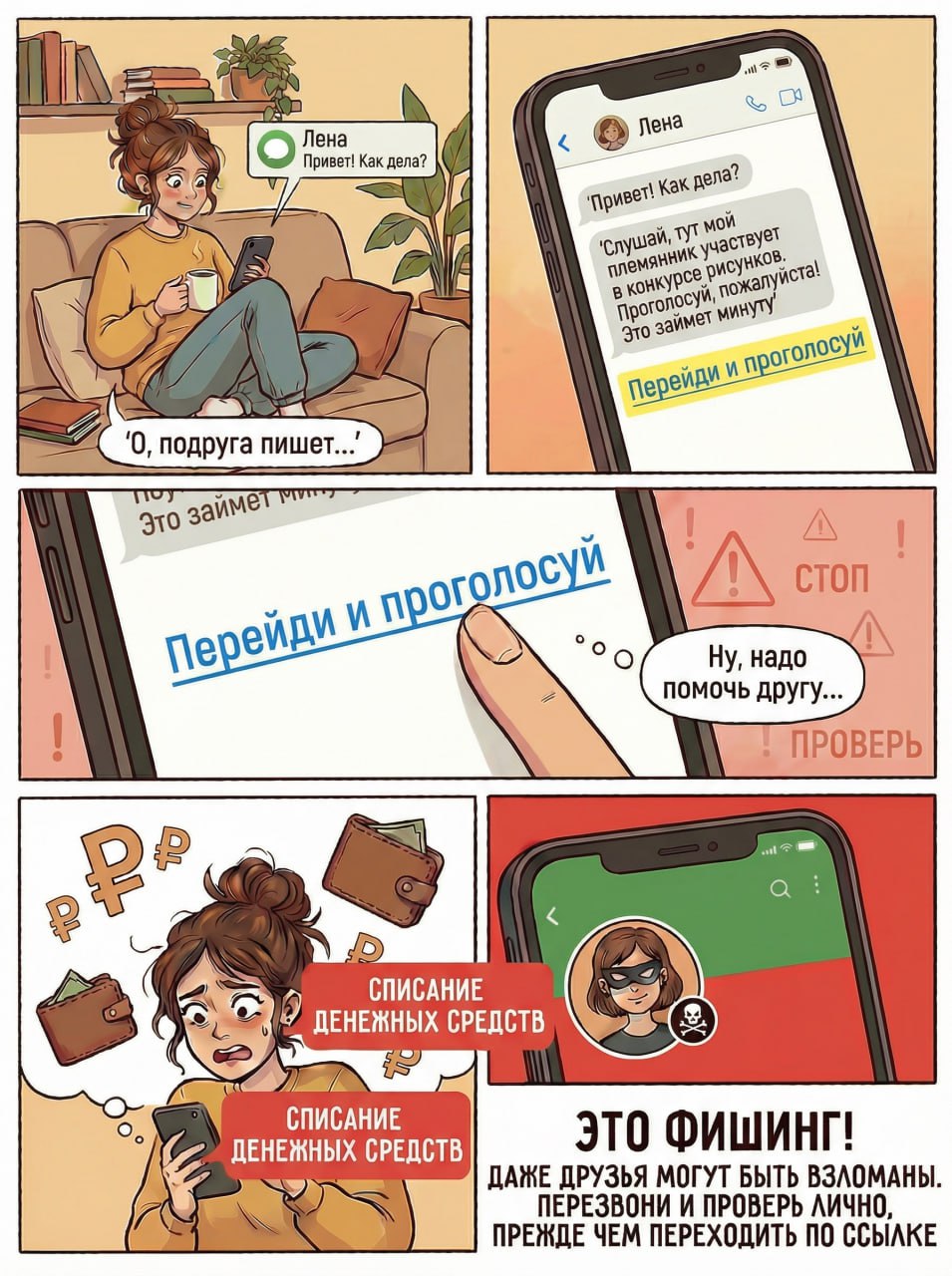 «Это ты на фото?»: читинцы потеряли более полумиллиона рублей, перейдя по фишинговым ссылкам