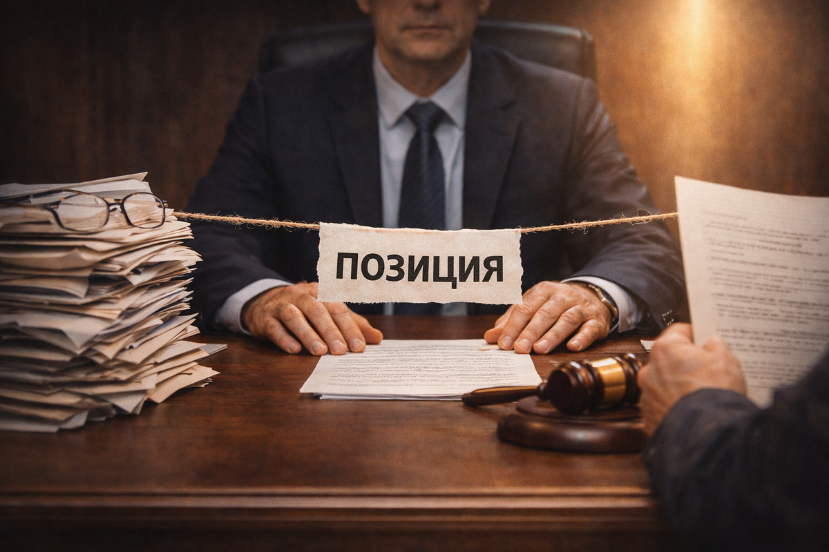 Почему позиция важнее фактов в суде