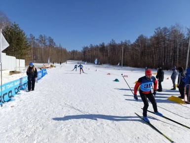 «Динамо-Забайкалье» провело лыжные гонки для силовиков