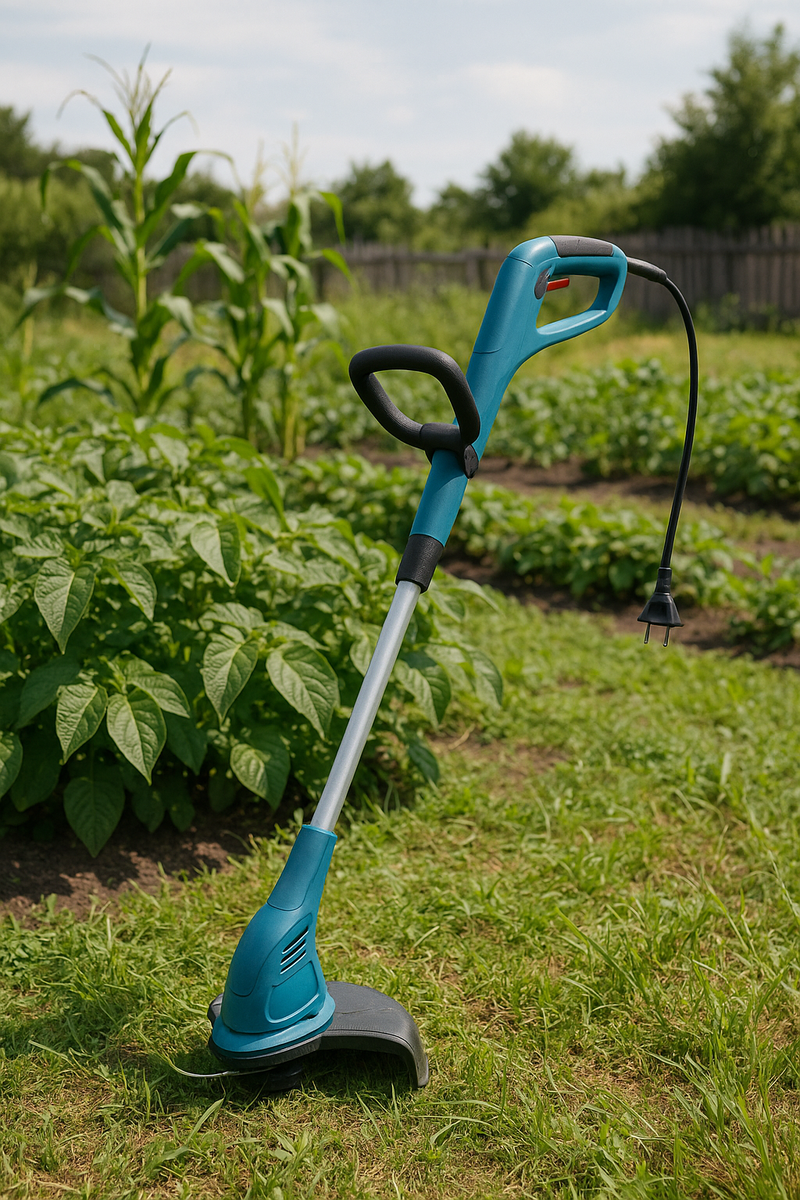 Как электрический триммер изменил садовые дела