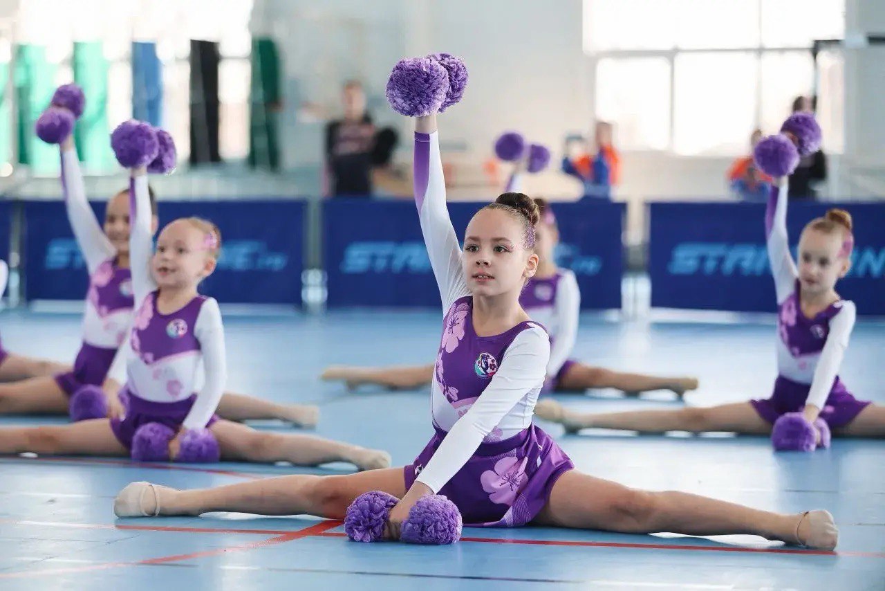 Соревнования по чир спорту состоялись в Чите