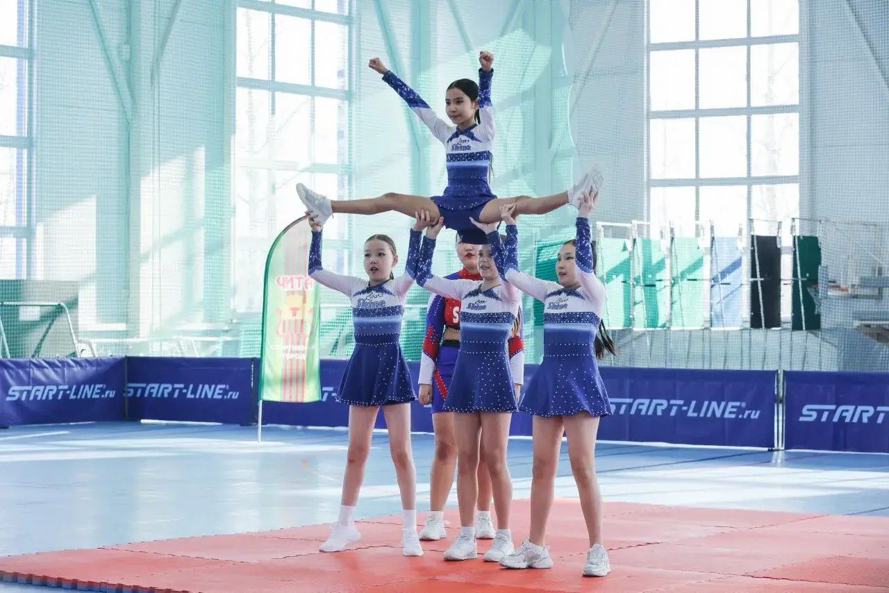 Соревнования по чир спорту состоялись в Чите Соревнования по чир спорту состоялись в Чите