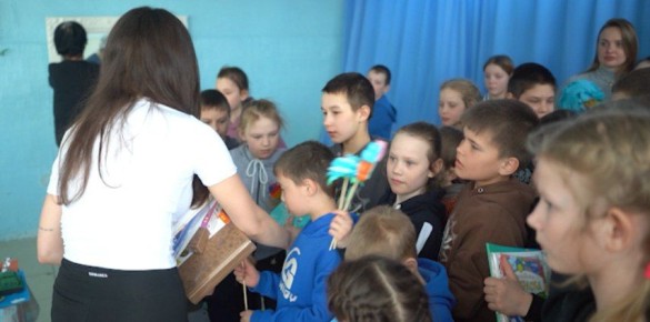 Волонтёры движения «Сердце Удокана» посетили подшефный социальный центр «Подсолнух» в селе Урульга