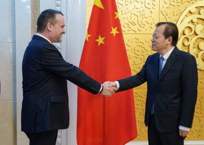 Глава Минтранса Андрей Никитин провел переговоры с министром транспорта КНР Лю Вэем