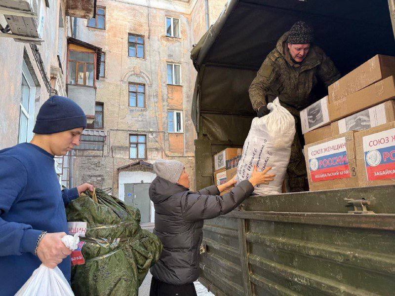 Активисты Союза женщин Забайкалья отправили 1,5 тонны гуманитарного груза для бойцов СВО