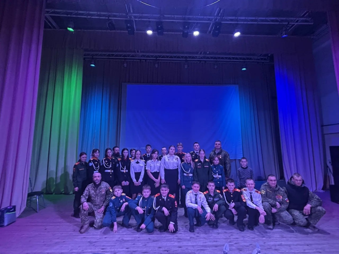 Урок мужества с ветеранами спецоперации прошёл в Красночикойском округе Урок мужества с ветеранами спецоперации прошёл в Красночикойском округе