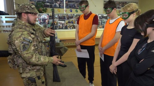 Военно-патриотическая игра «Наследники Победы» прошла в Чите