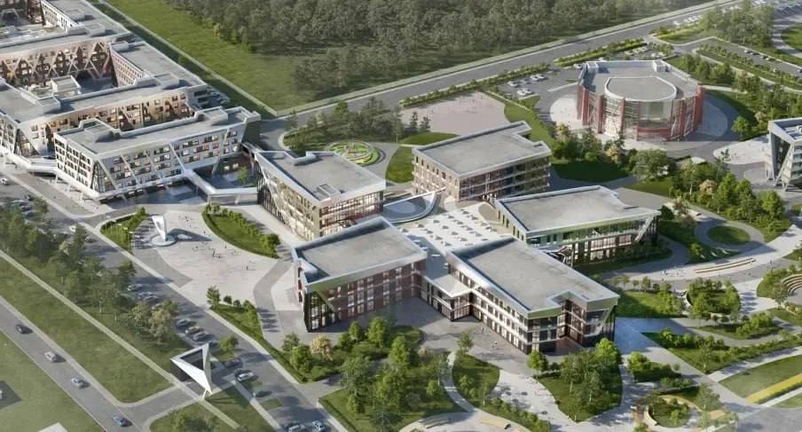 Современные лаборатории, технопарк и коворкинг-зоны