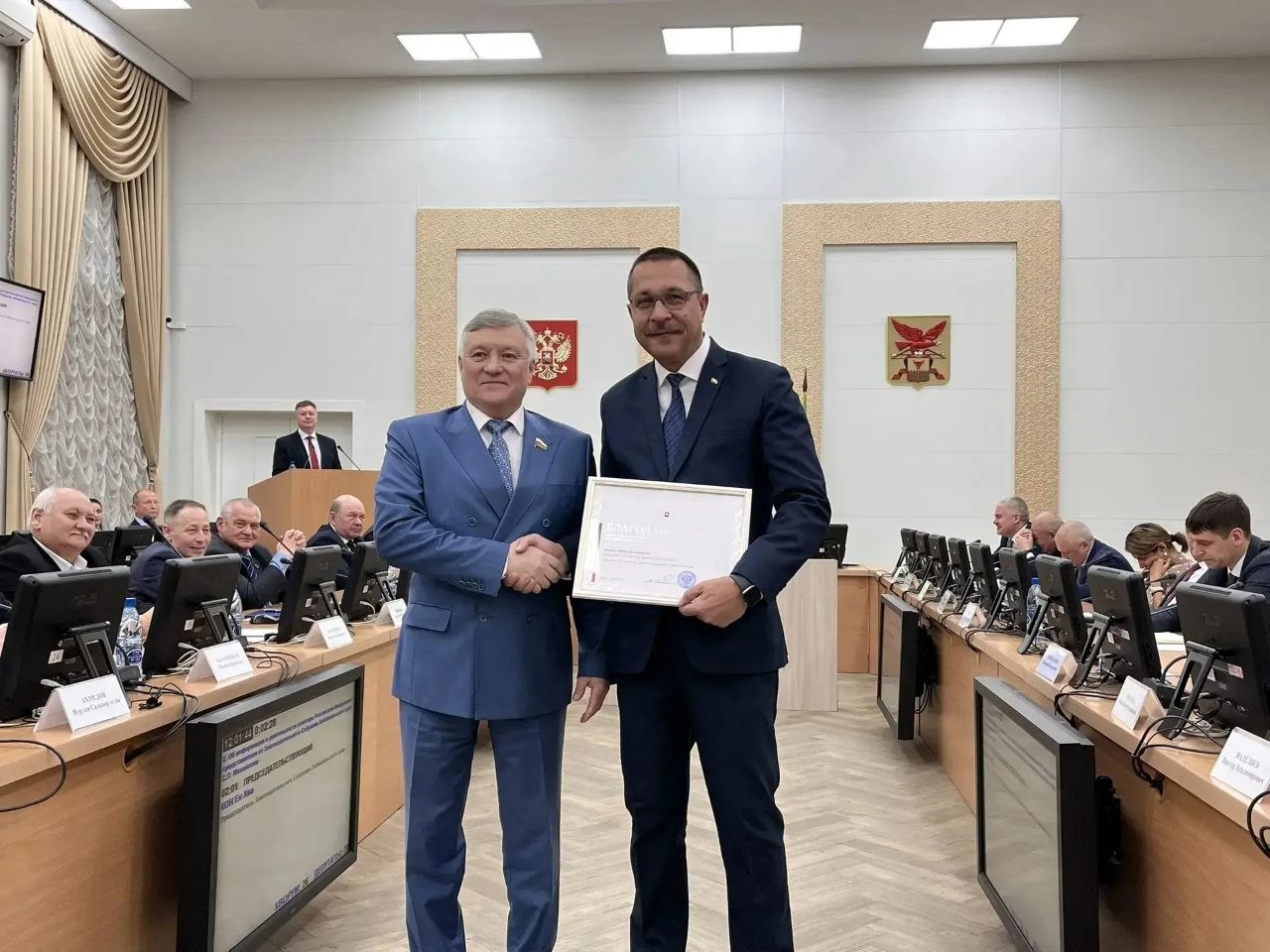 Заслуги депутатов гордумы Читы отмечены на федеральном уровне