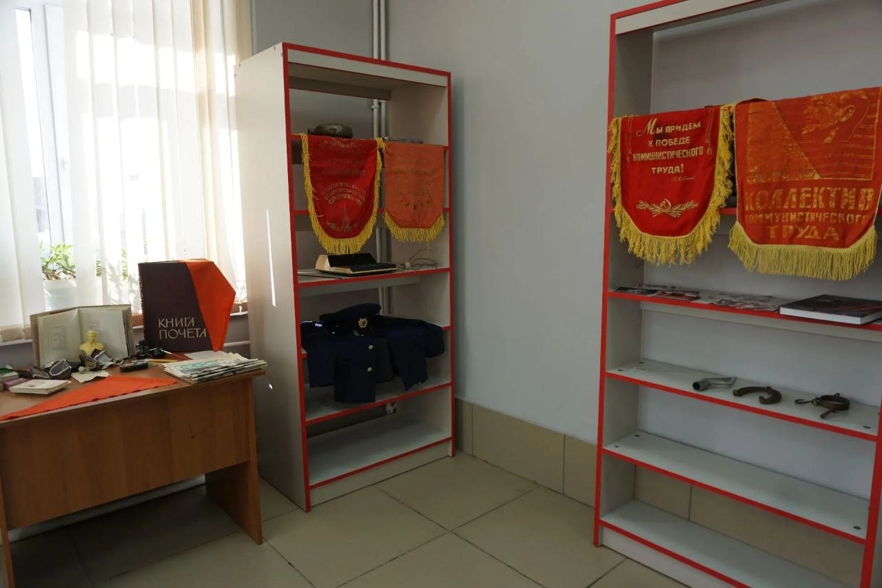 Комнату трудовой и боевой славы железнодорожников открыли в Шилке