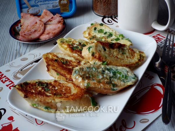 Вкусные гренки с зелёным луком: идеальный завтрак за минуты