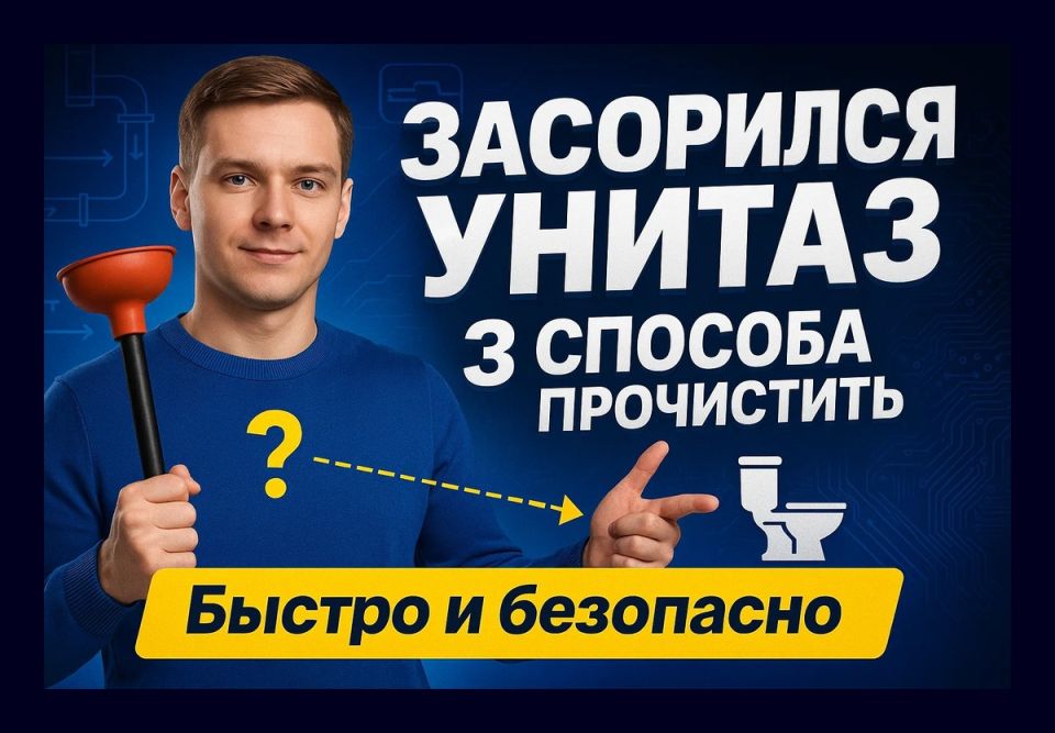 Как эффективно прочистить унитаз: три надежных метода
