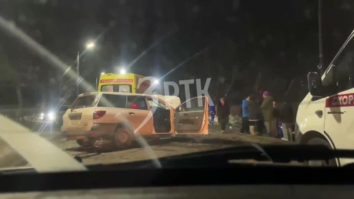 Серьезная авария произошла в Смоленке