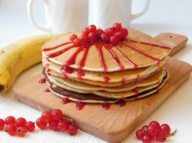 Как быстро приготовить нежные банановые панкейки всего за 15 минут