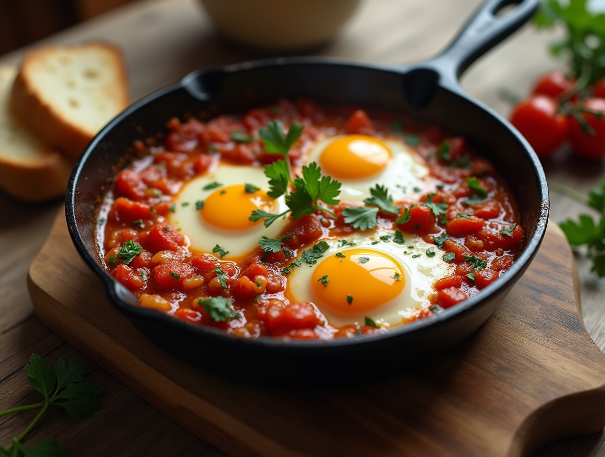Шакшука: как быстро и просто приготовить восточное чудо на завтрак