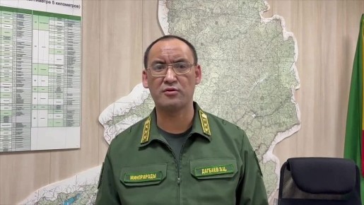 Четыре лесных пожара случилось сегодня в Забайкалье