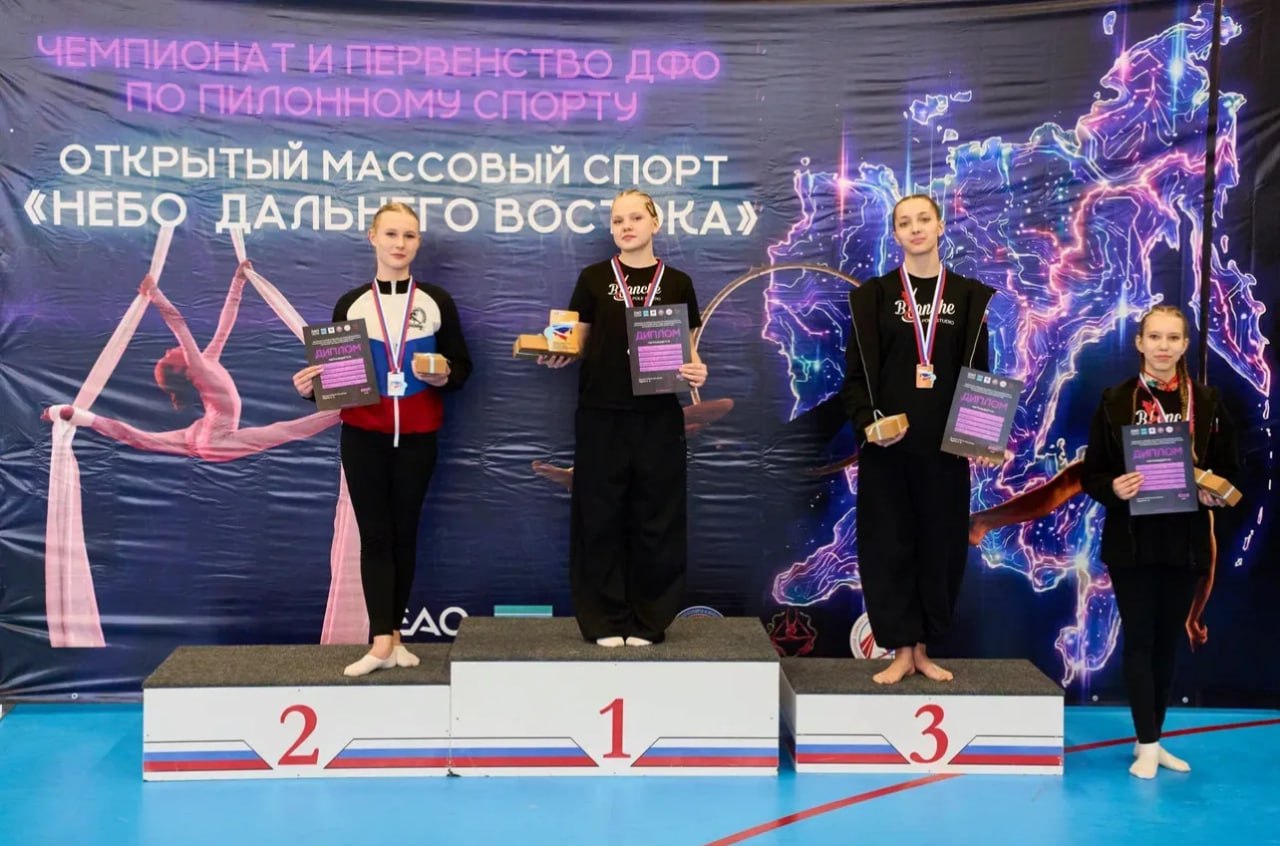Сборная команда Забайкалья по пилонному спорту выступила в Чемпионате и Первенстве ДФО