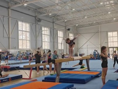 Турнир по спортивной гимнастике памяти Юрия Шевчука проходит в Чите