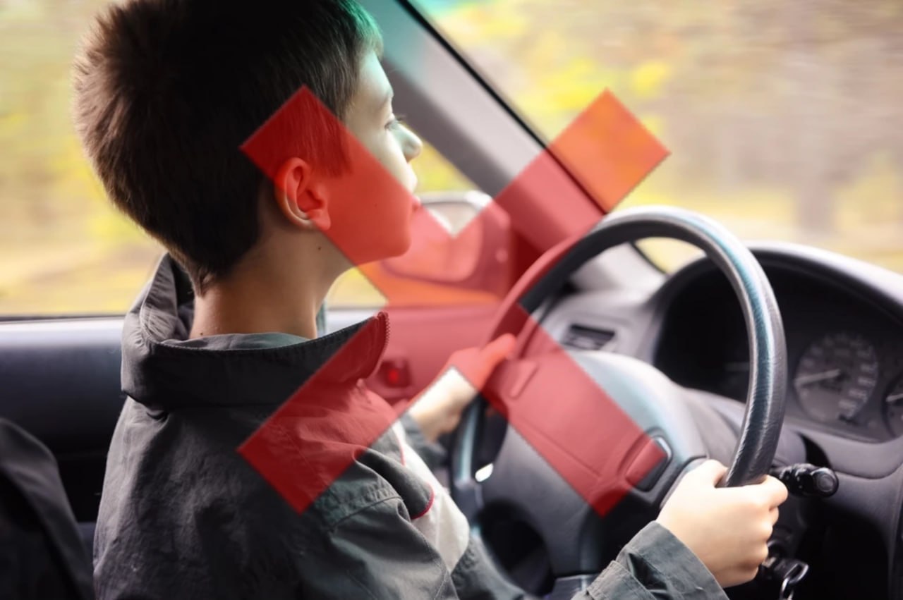 Госавтоинспекция призвала не допускать детей до управления транспортом
