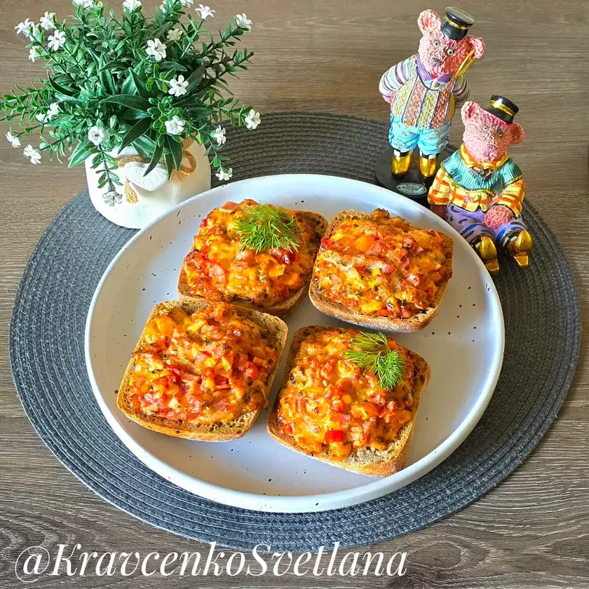 Горячие бутерброды в аэрогриле