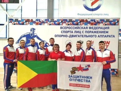 Ветераны СВО из Забайкалья взяли бронзу на чемпионате России по волейболу сидя