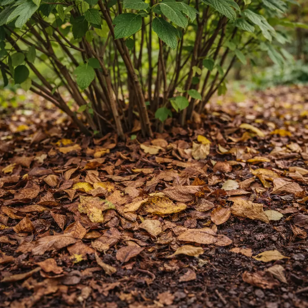 Почему опавшие листья становятся залогом здоровья кустов