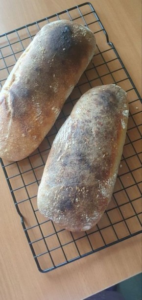 Восхитительная чиабатта на закваске: идеальный домашний хлеб с хрустящей корочкой