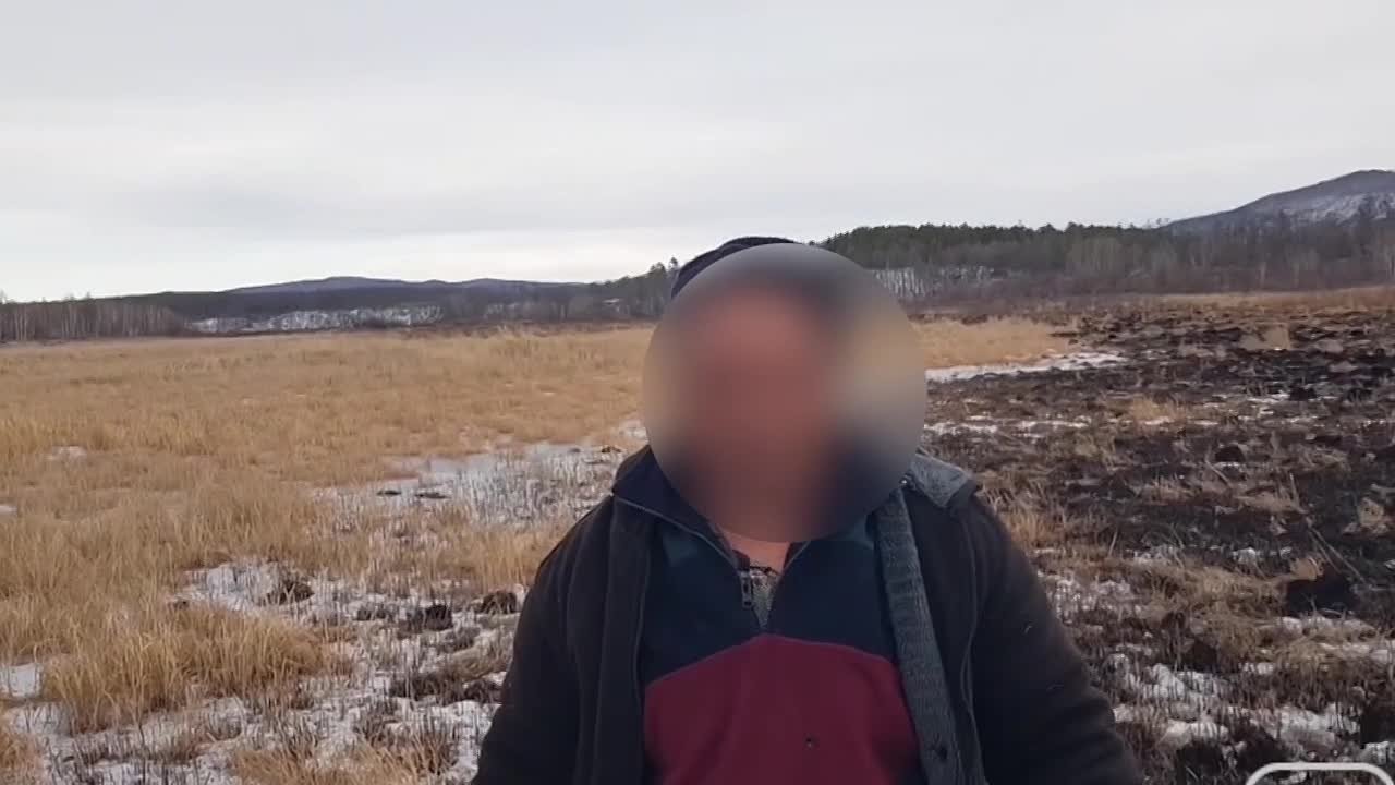 В Тунгокоченском лесничестве задержали виновника пожара