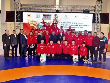 Забайкальские спортсмены забрали первый «Кубок Единства» по вольной борьбе