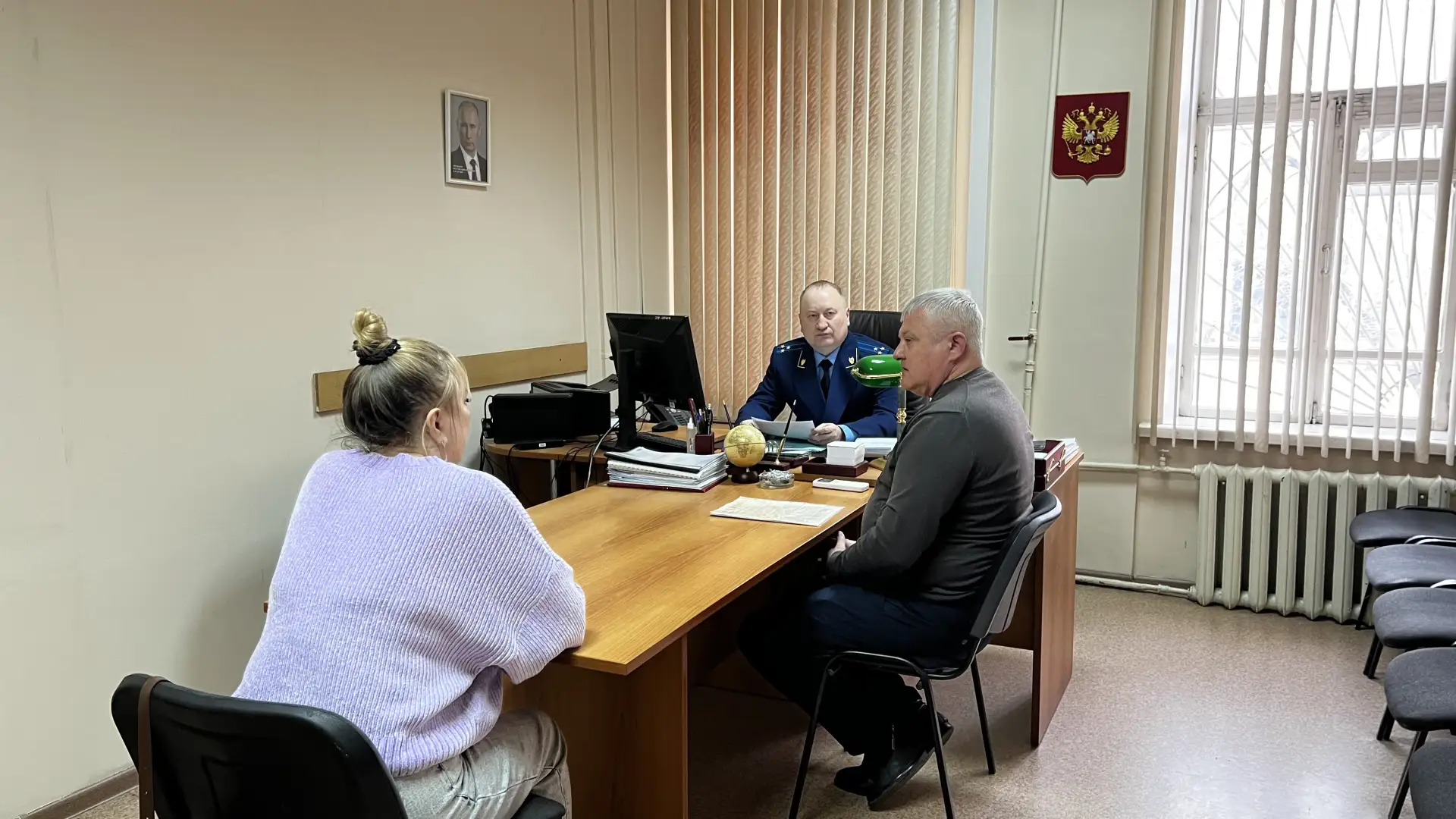 В Забайкалье прокуроры провели Всероссийский день приема предпринимателей В Забайкалье прокуроры провели Всероссийский день приема предпринимателей