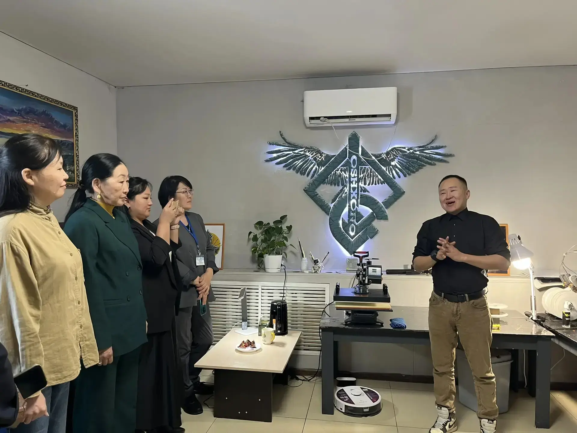 Благодаря господдержке Бато Юндунов приобрёл специальное оборудование: