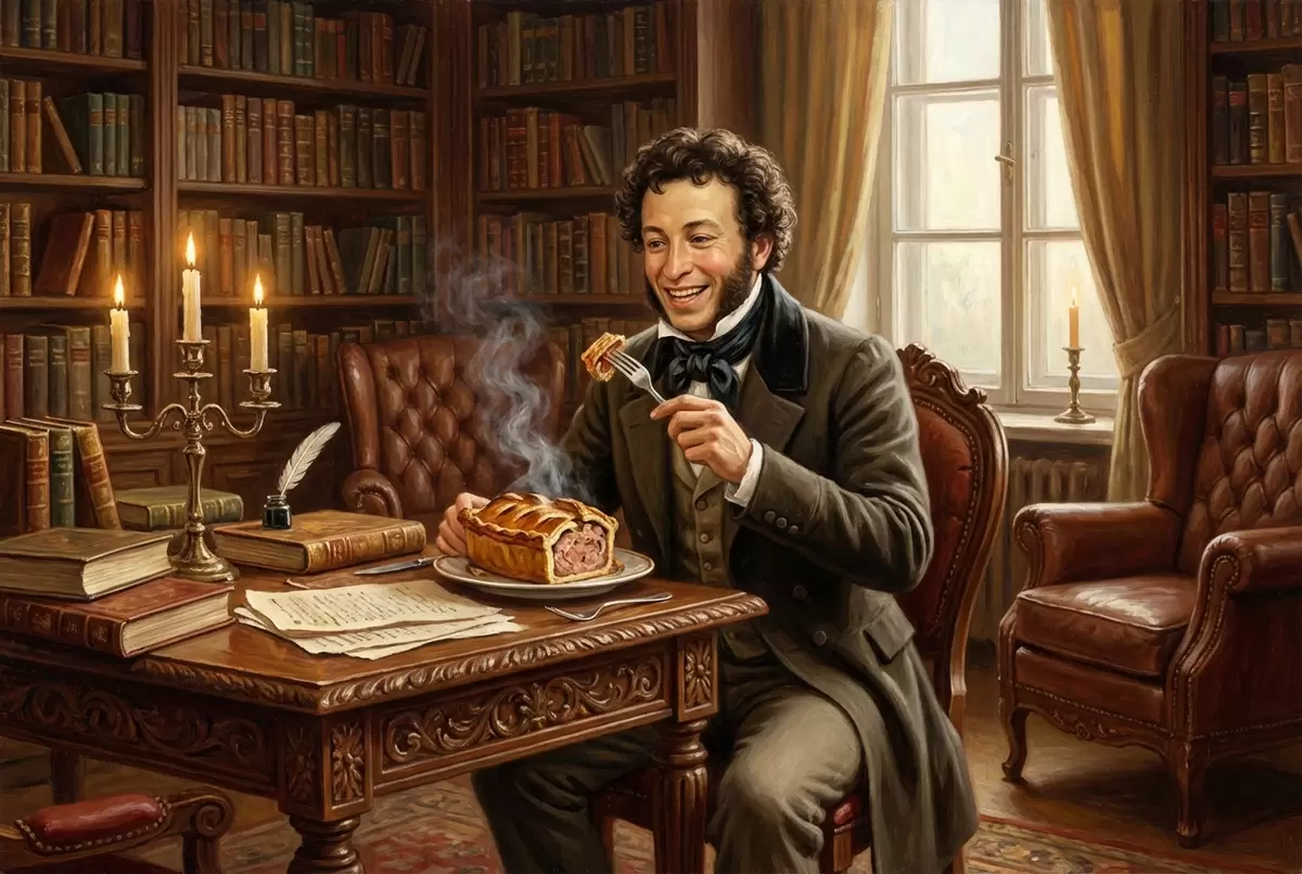 Пушкин и кулинария: тайны Страсбургского пирога