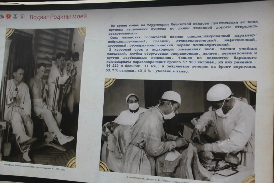 Инна Щеглова: «Подвиг Родины моей». Выставка с таким названием, посвящённая 81летию Победы, торжественно открылась сегодня в музейном квартале Читы — между улицами Чкалова и Бабушкина