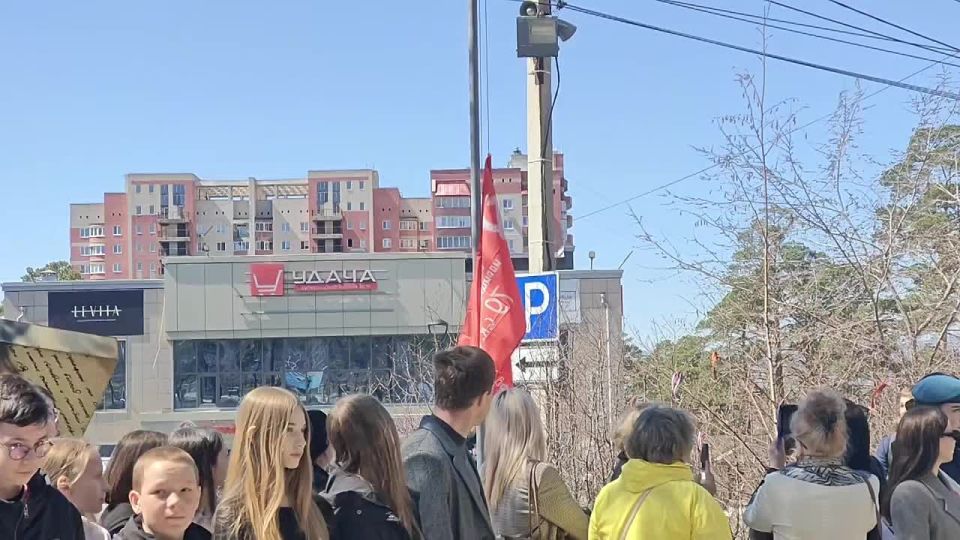 Жители микрорайона «Северный» провели митинг в честь празднования годовщины Великой Победы
