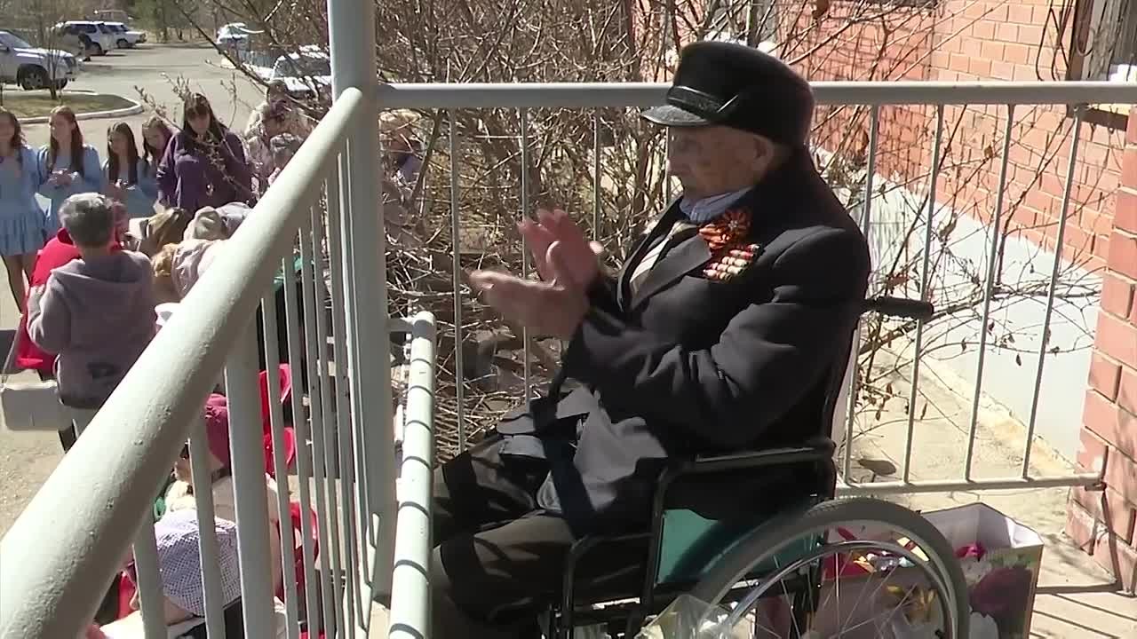 честь 81-й годовщины Великой Победы в посёлке Текстильщиков прошёл праздничный концерт