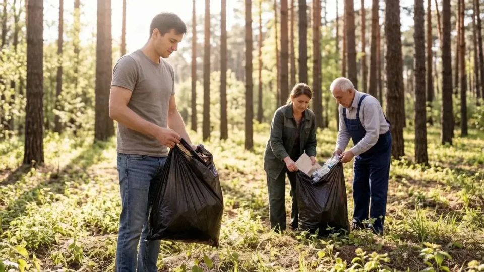 Сделаем лес чище!. В лесном массиве Северного микрорайона 23 мая пройдет субботник