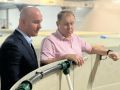 И - кстати - завтра будет впервые пышно презентована рыба, которая прекрасно себя чувствует и растет на предприятии ЭКО -ФУД в Чите