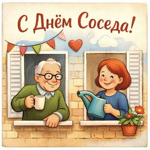 Сегодня особенный день — Международный День соседа!