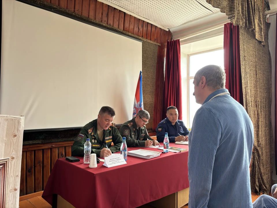 Борзинской межрайонной прокуратурой проведен выездной личный прием участников СВО Борзинской межрайонной прокуратурой проведен выездной личный прием участников СВО