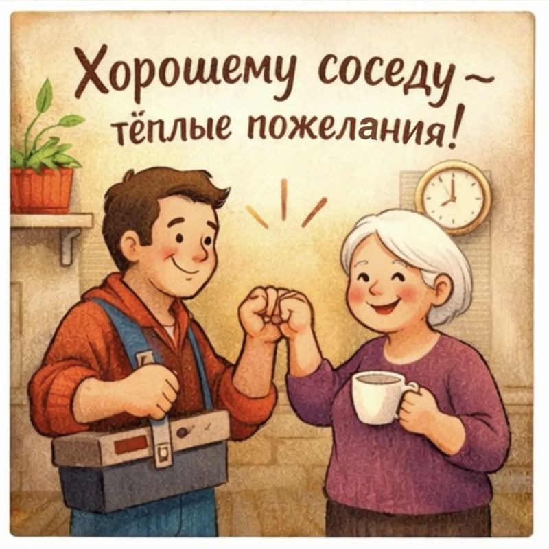 Сегодня особенный день — Международный День соседа! Сегодня особенный день — Международный День соседа!