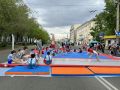 Юные спортсмены тренируются