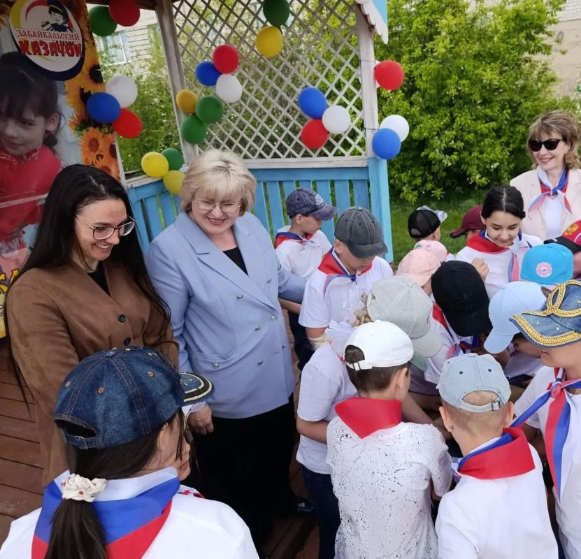 В Забайкальской краевой санаторной школе открылась летняя смена лагеря «Содружество орлят»