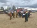 В Карымском округе прошло обучение добровольцев тушению лесных пожаров