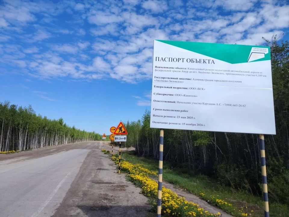 Дорогу к посёлку Аксеново-Зилово в Чернышевском округе впервые капитально ремонтируют благодаря господдержке Дорогу к посёлку Аксеново-Зилово в Чернышевском округе впервые капитально ремонтируют благодаря господдержке