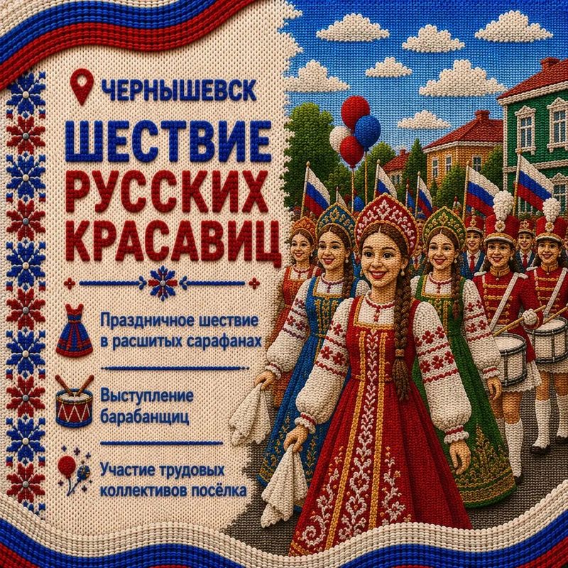 Мероприятия, посвященные Дню России, затронут все округа Забайкальского края Мероприятия, посвященные Дню России, затронут все округа Забайкальского края
