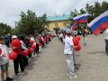 В поселке Агинское сегодня очень торжественно отмечают День России