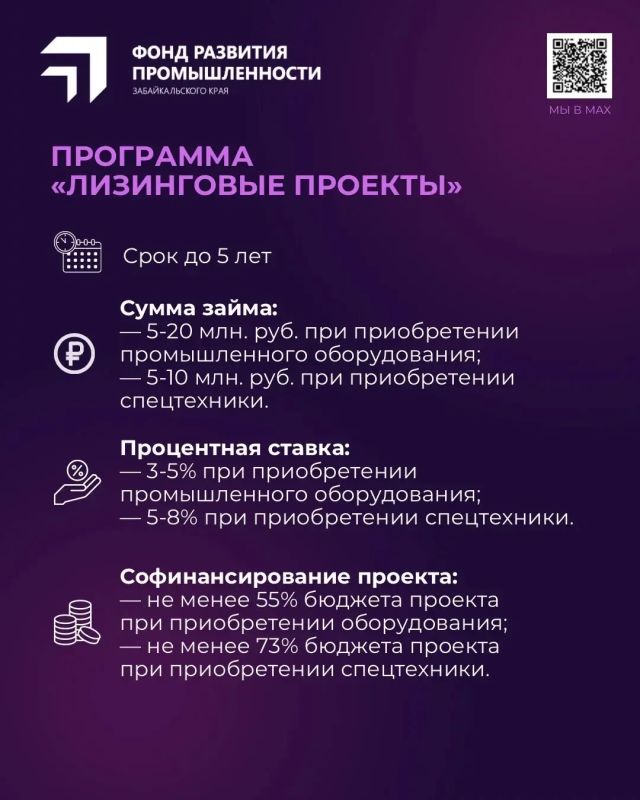 Оборудование и спецтехника: льготное финансирование лизинговых проектов в Забайкалье Оборудование и спецтехника: льготное финансирование лизинговых проектов в Забайкалье
